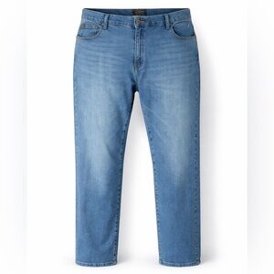 Polo Ralph Lauren Hampton 46x34 Relaxed Straight Big Tall Jeans Blue